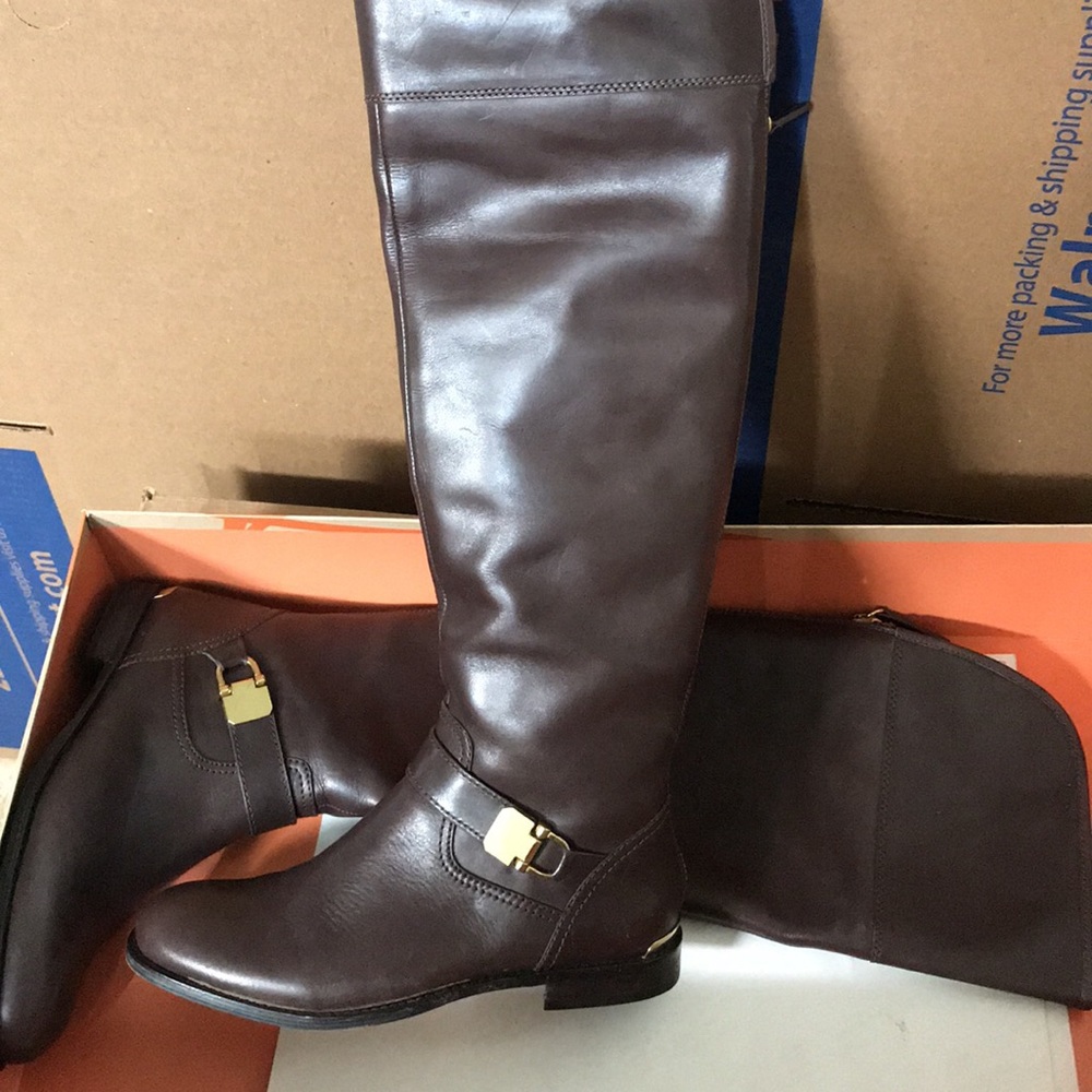 Coach riding boots